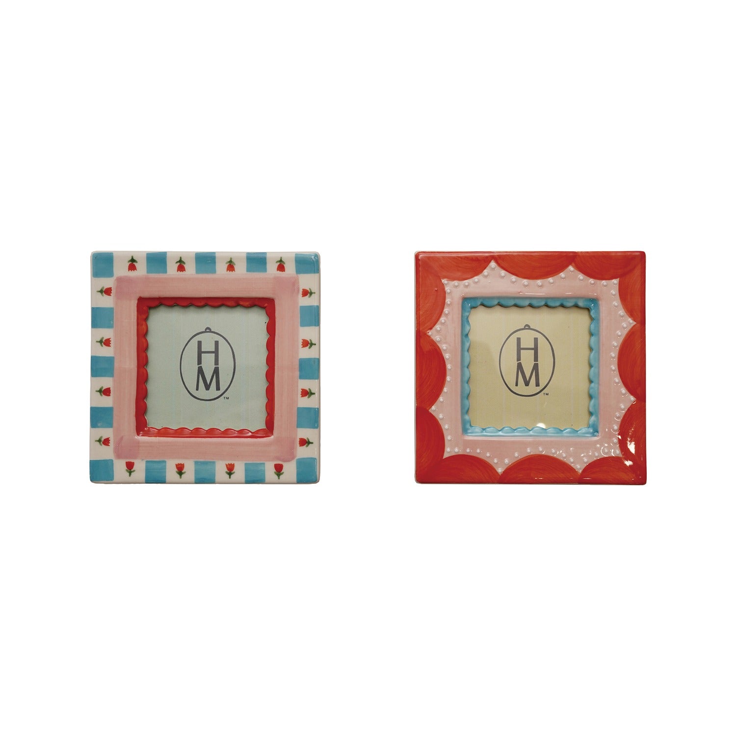 4 1/2" Stoneware Square Frame