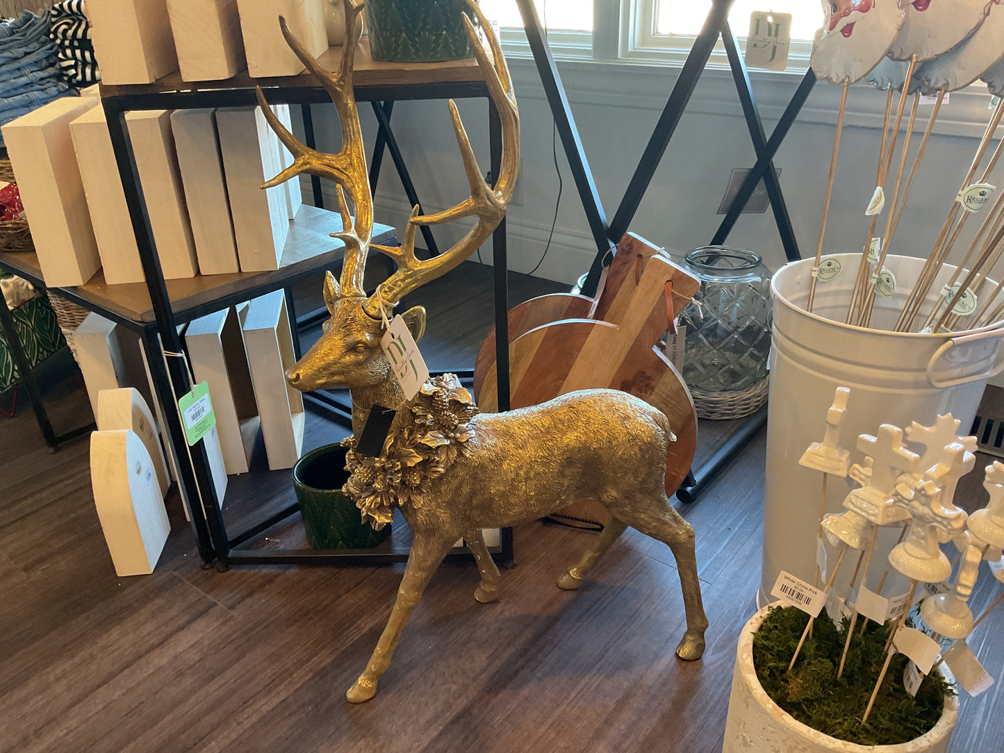 Gold Resin Deer