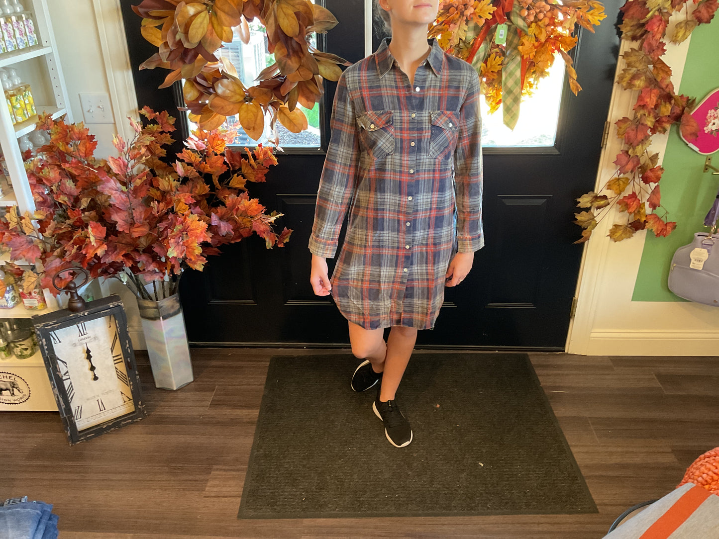 Plaid Dress