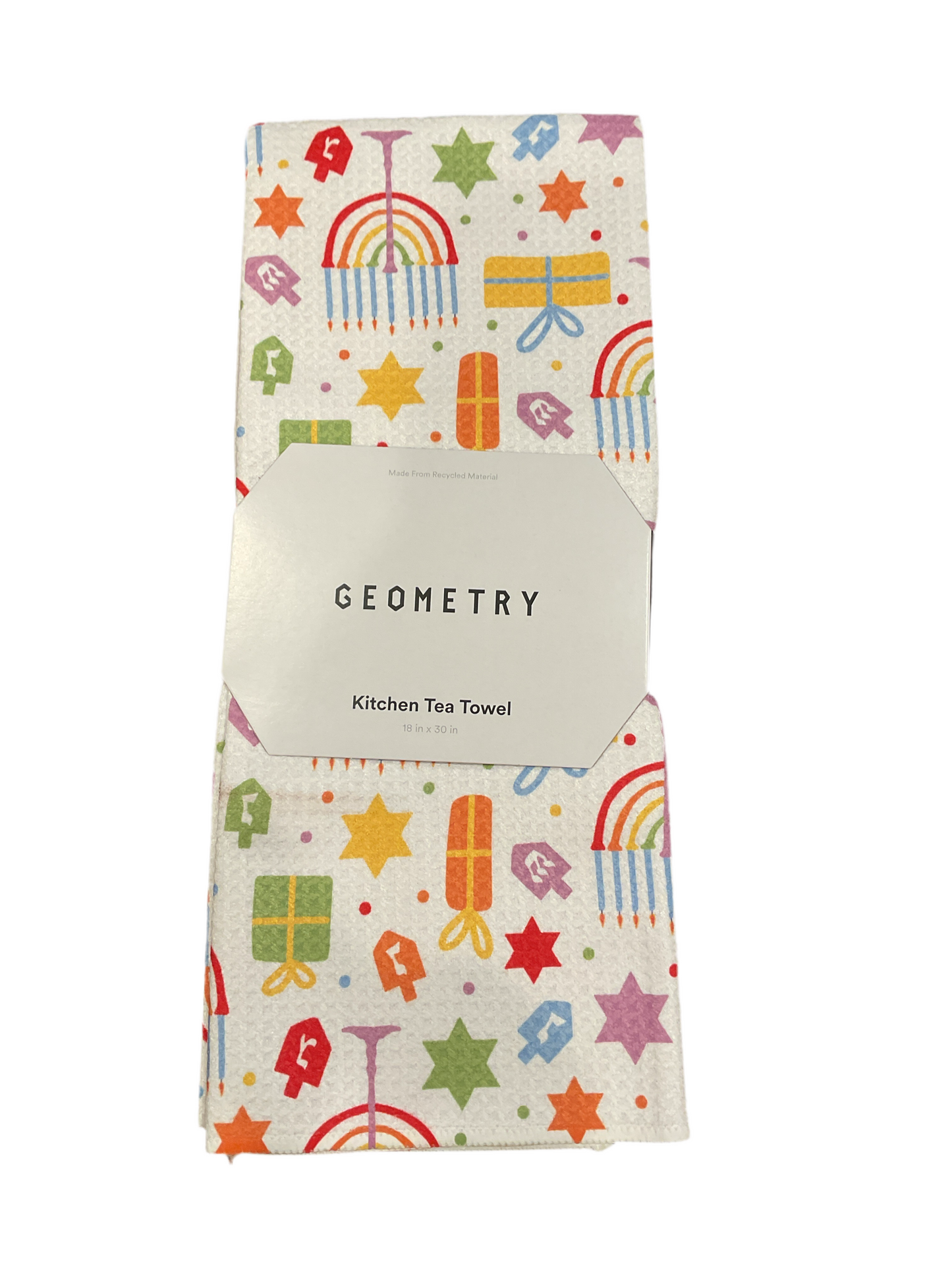 Geometry Christmas Tea Towels