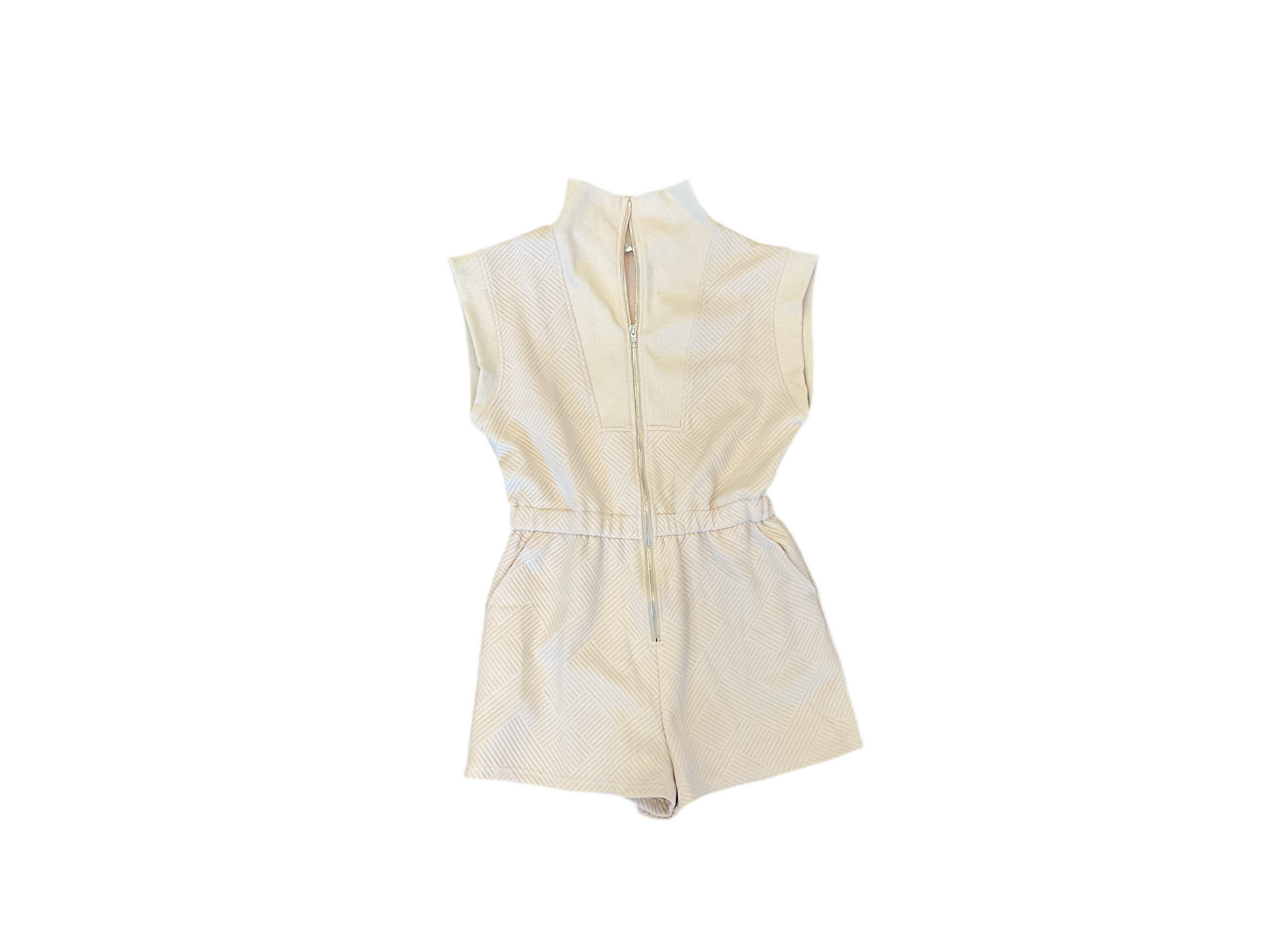 Front Zip Romper