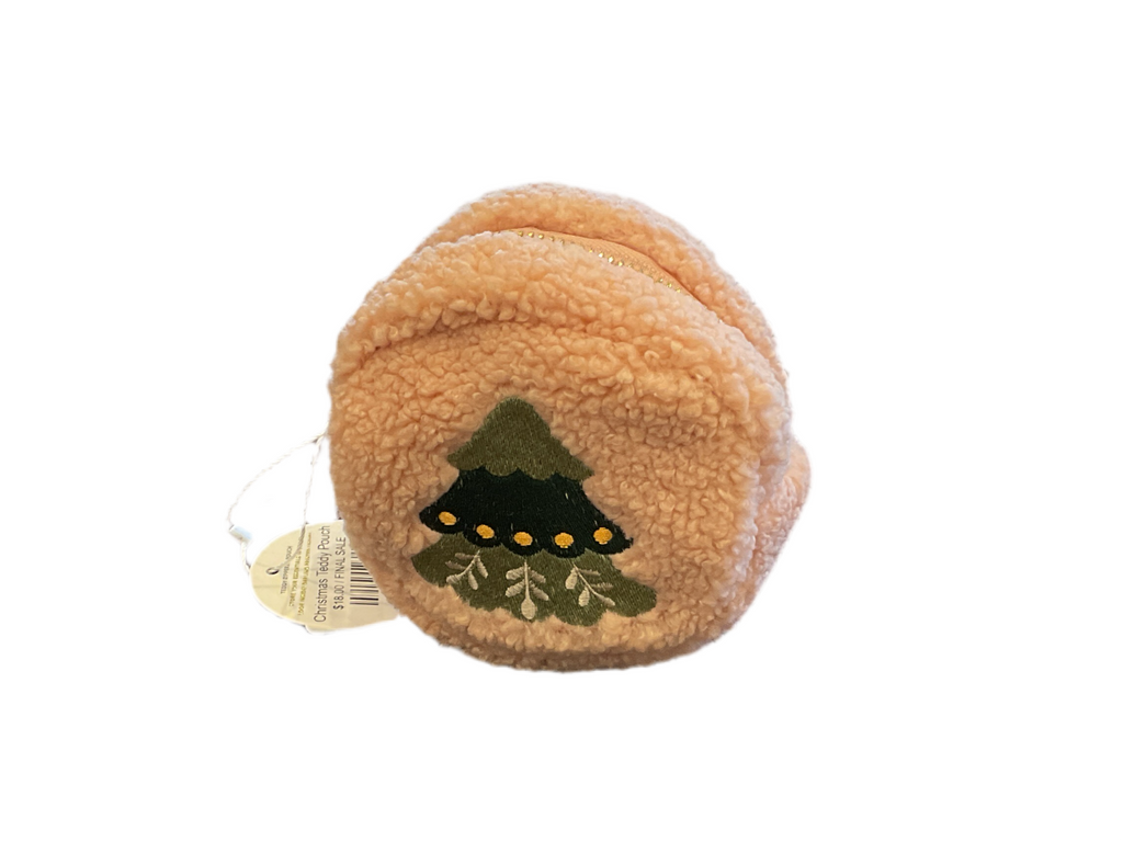 Christmas Teddy Pouch