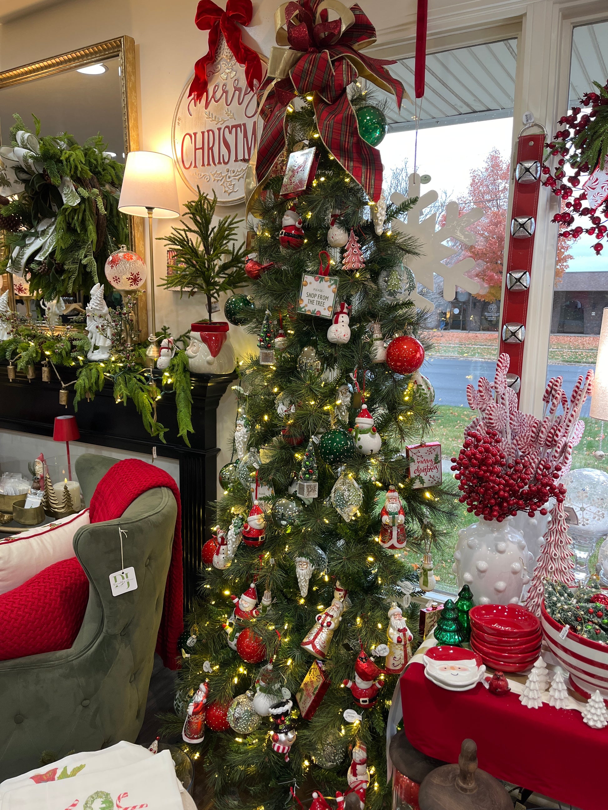 Belgium 7.5 foot Half Tree