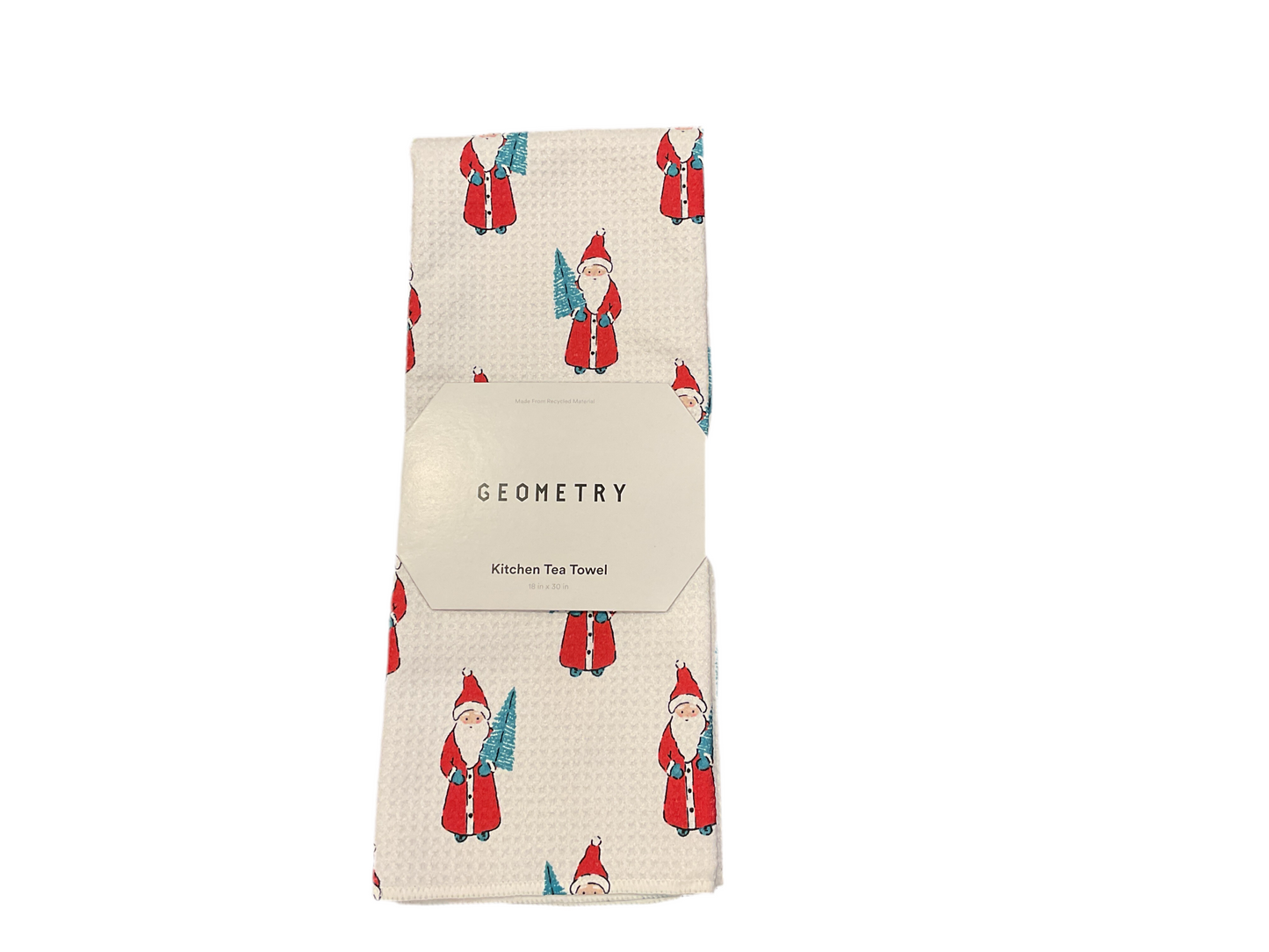 Geometry Christmas Tea Towels