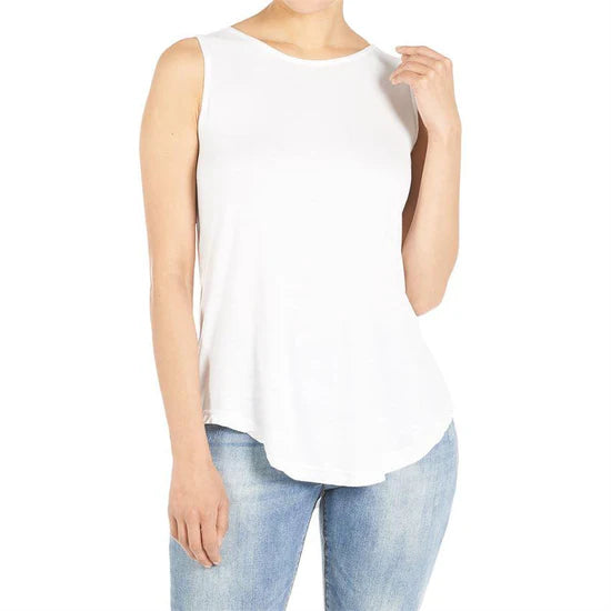 Erin Pleat Back V-Neck Tank