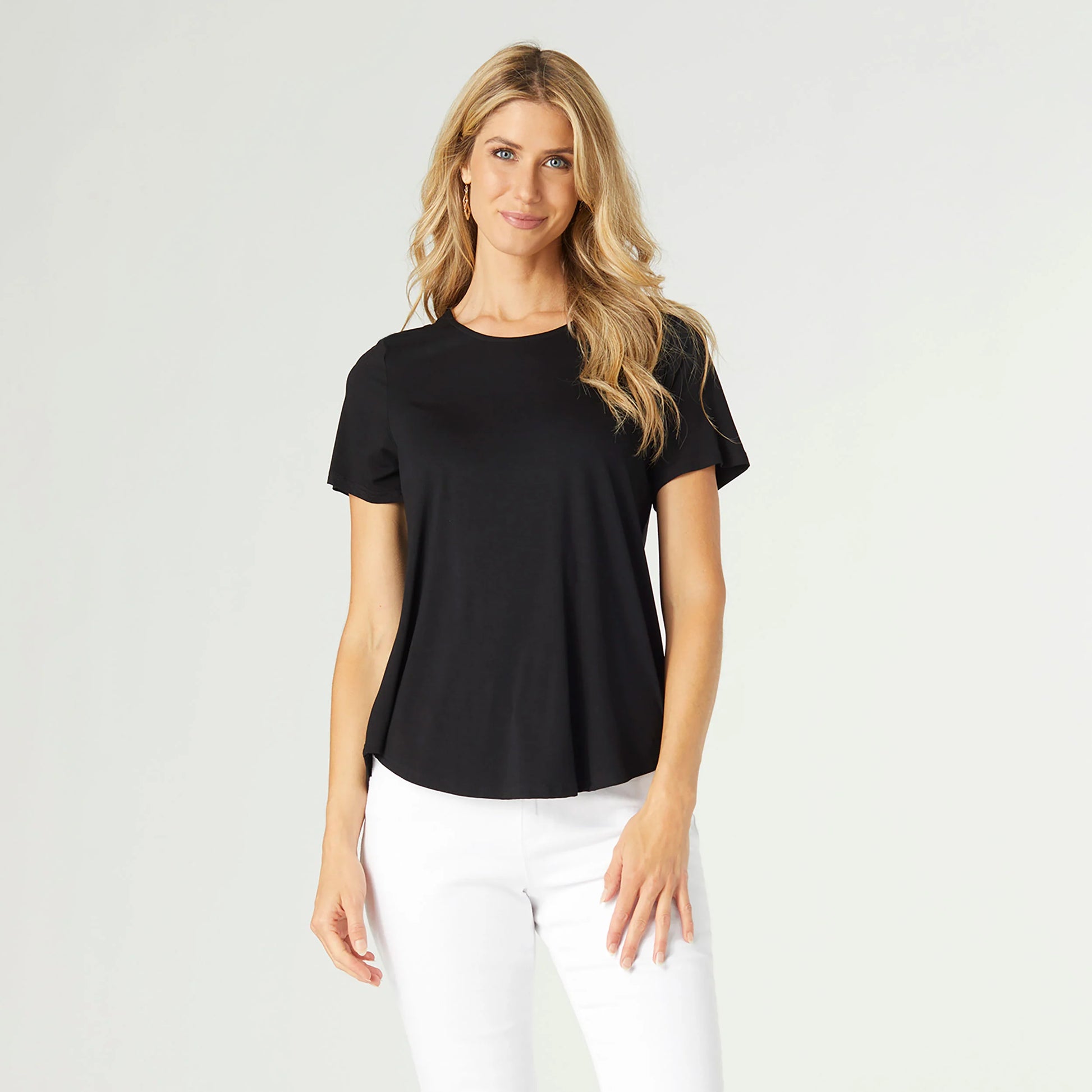 Erin Pleated Back Tee