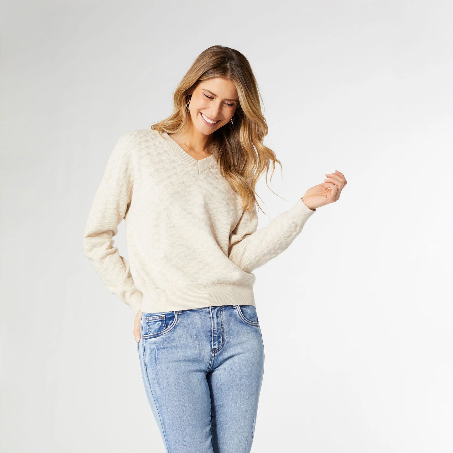 Melanie VNeck Sweater