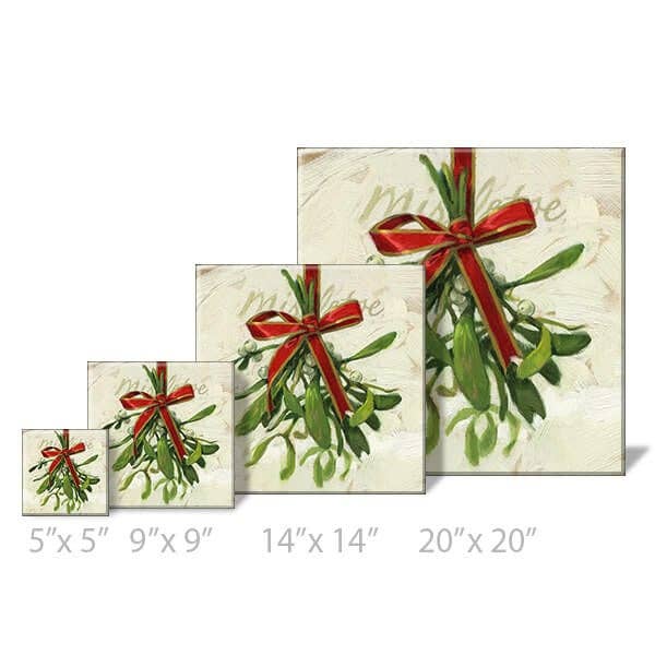 MISTLETOE GICLEE WALL ART