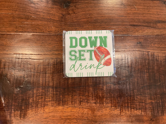 Square Football Coasters