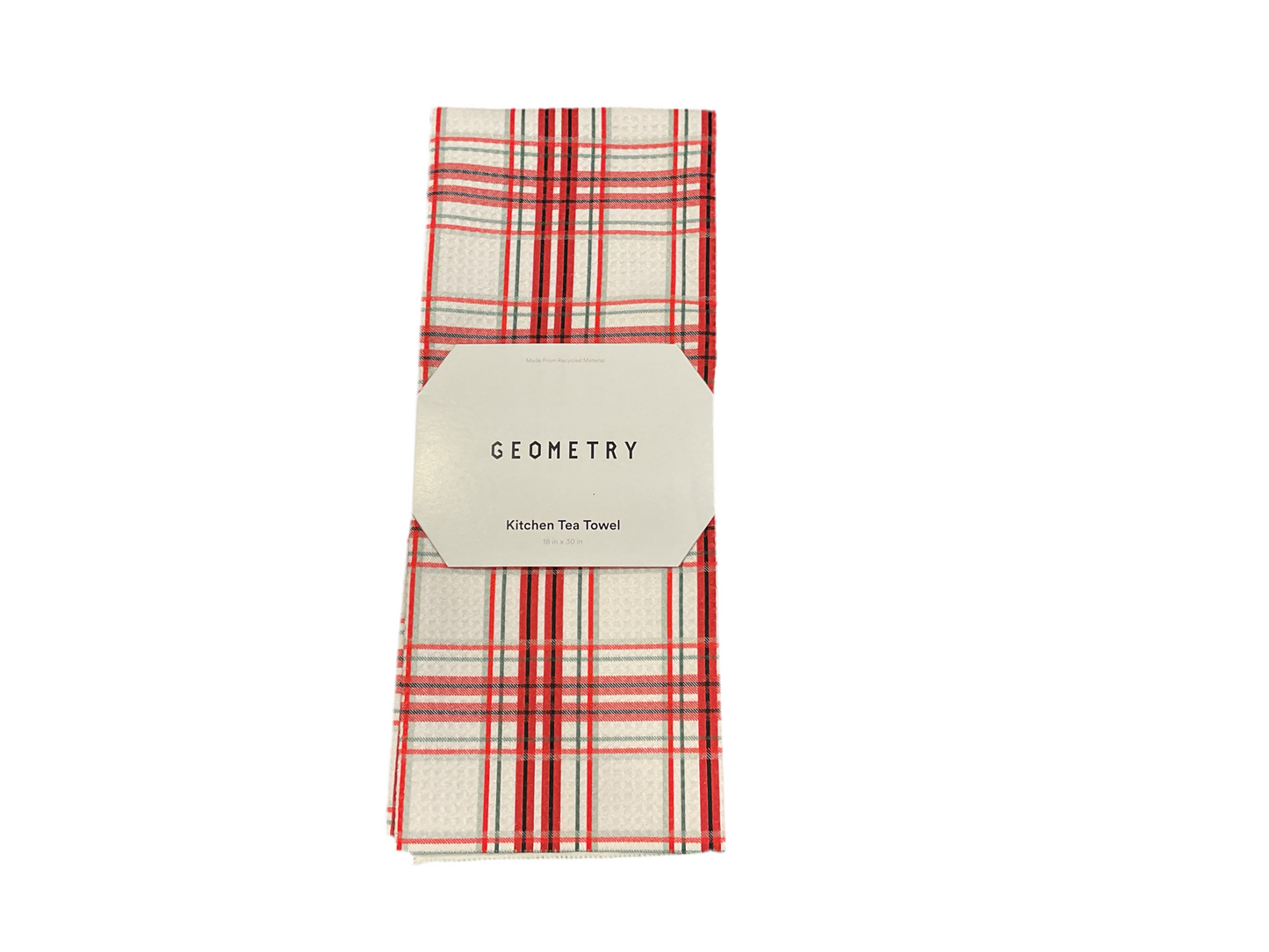 Geometry Christmas Tea Towels