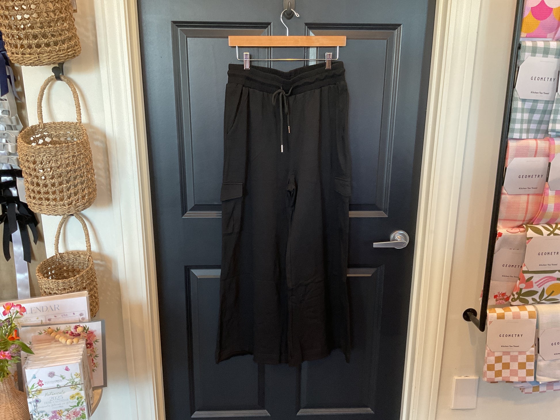 French Terry Wide Leg Pants