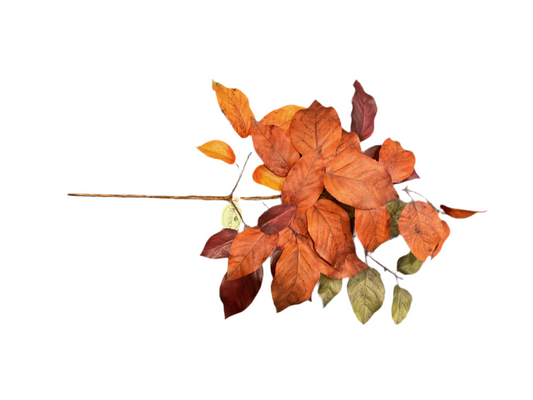 20” autumn salal leaf pick