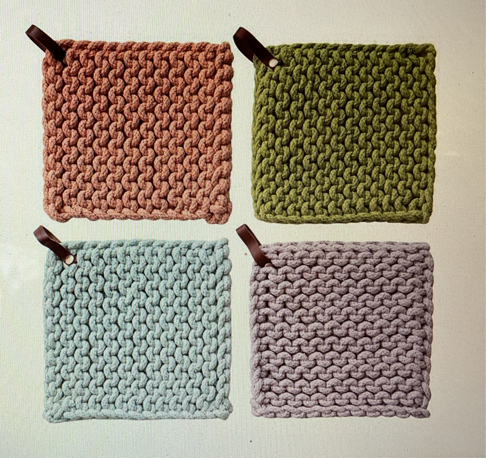 Cotton Crochet Pot Holder