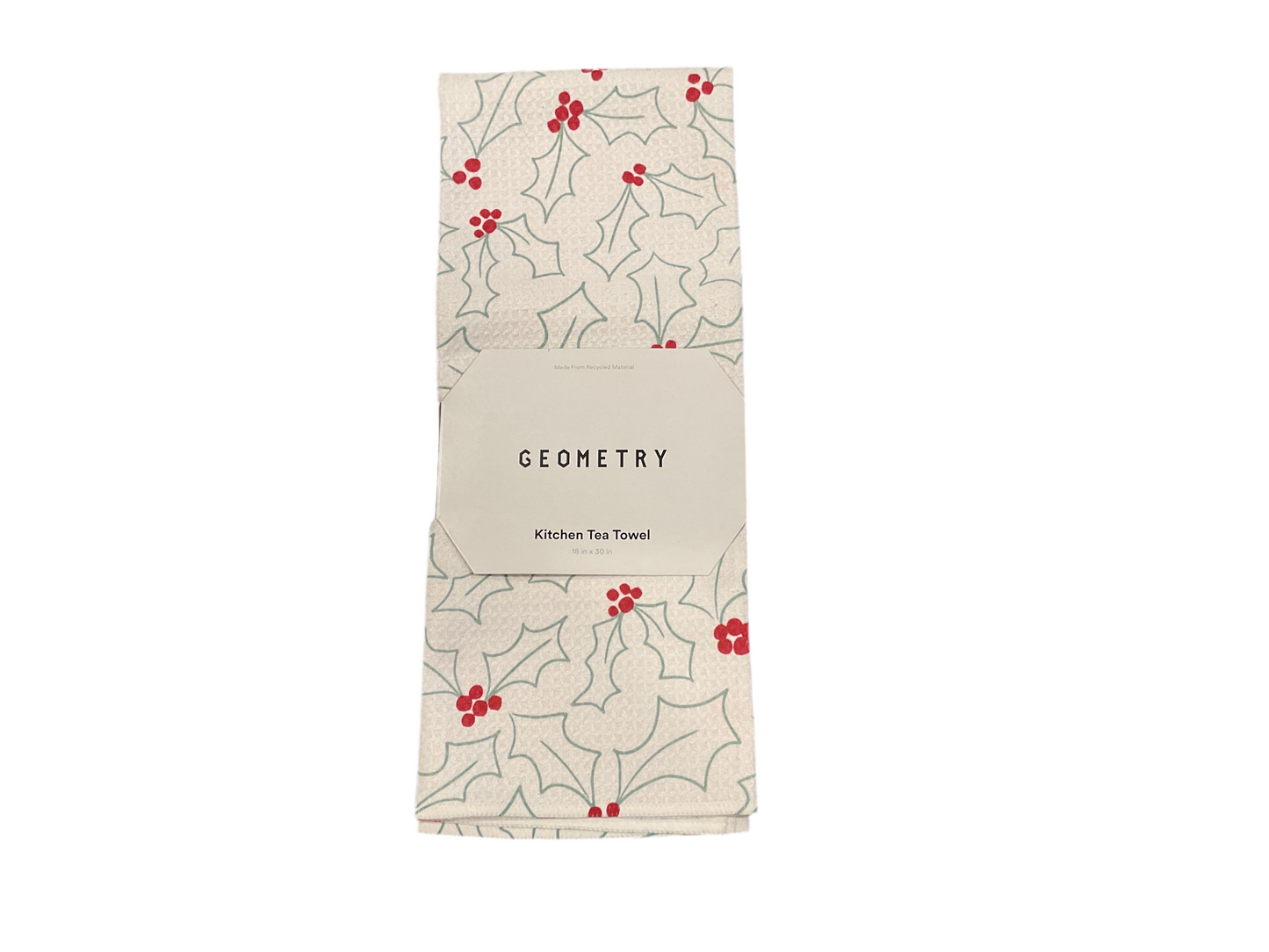 Geometry Christmas Tea Towels