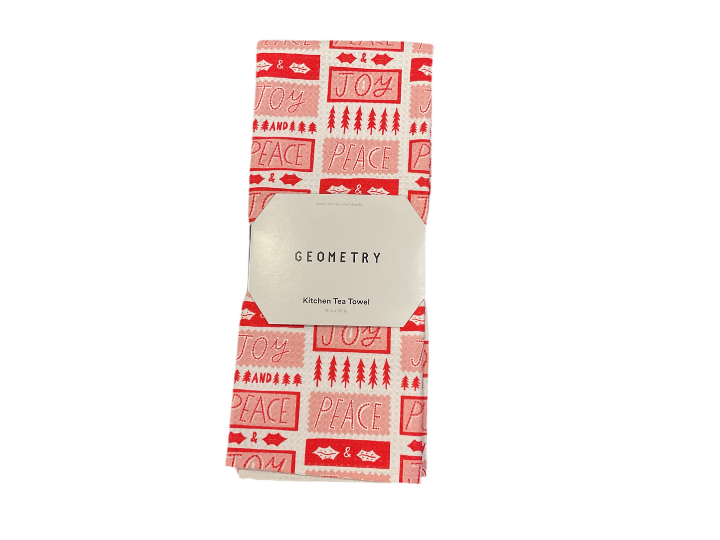 Geometry Christmas Tea Towels