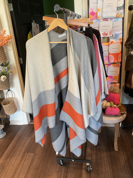 Gray Rust Cape