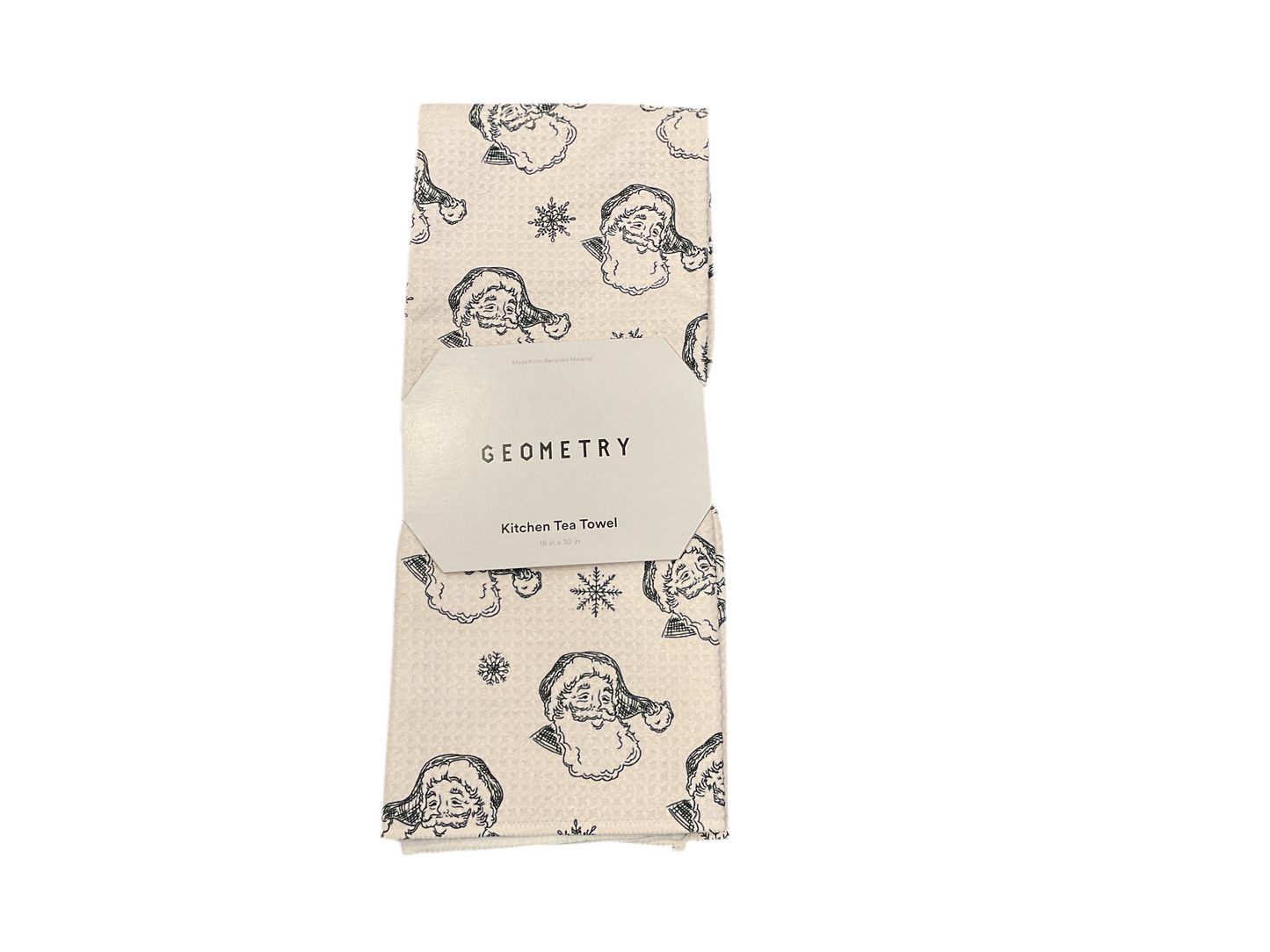 Geometry Christmas Tea Towels