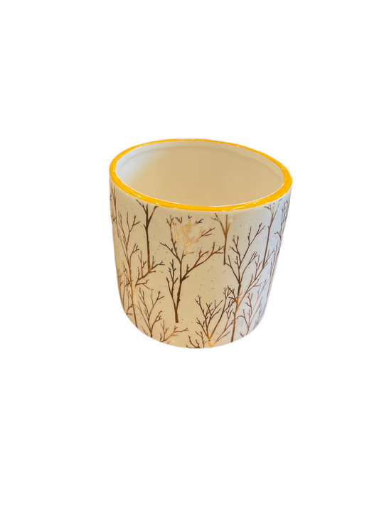 Gold Branch Planter