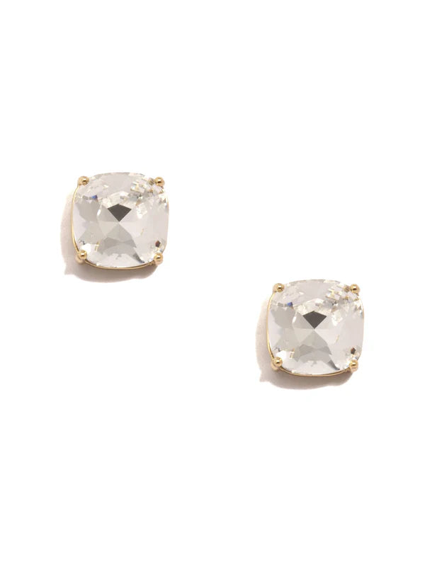 Luna Crystal Stud Earrings