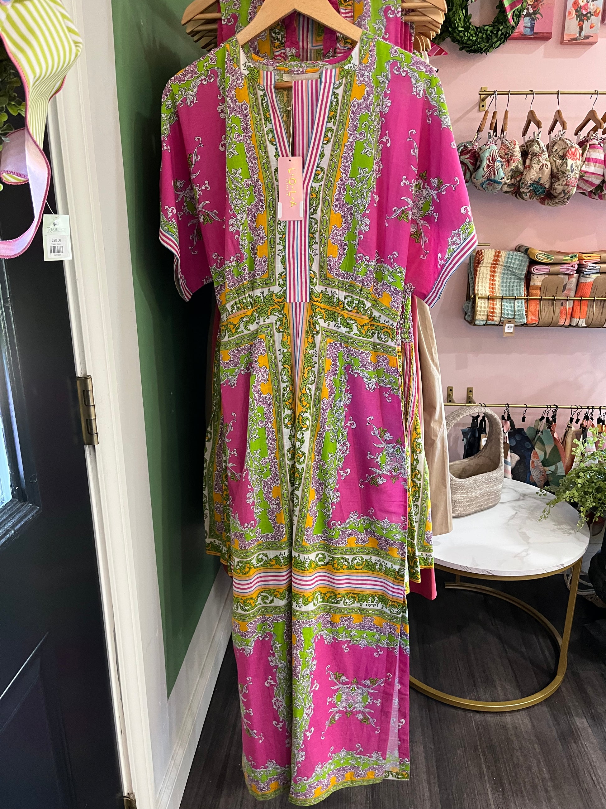 Vibrant Boho Maxi Dress