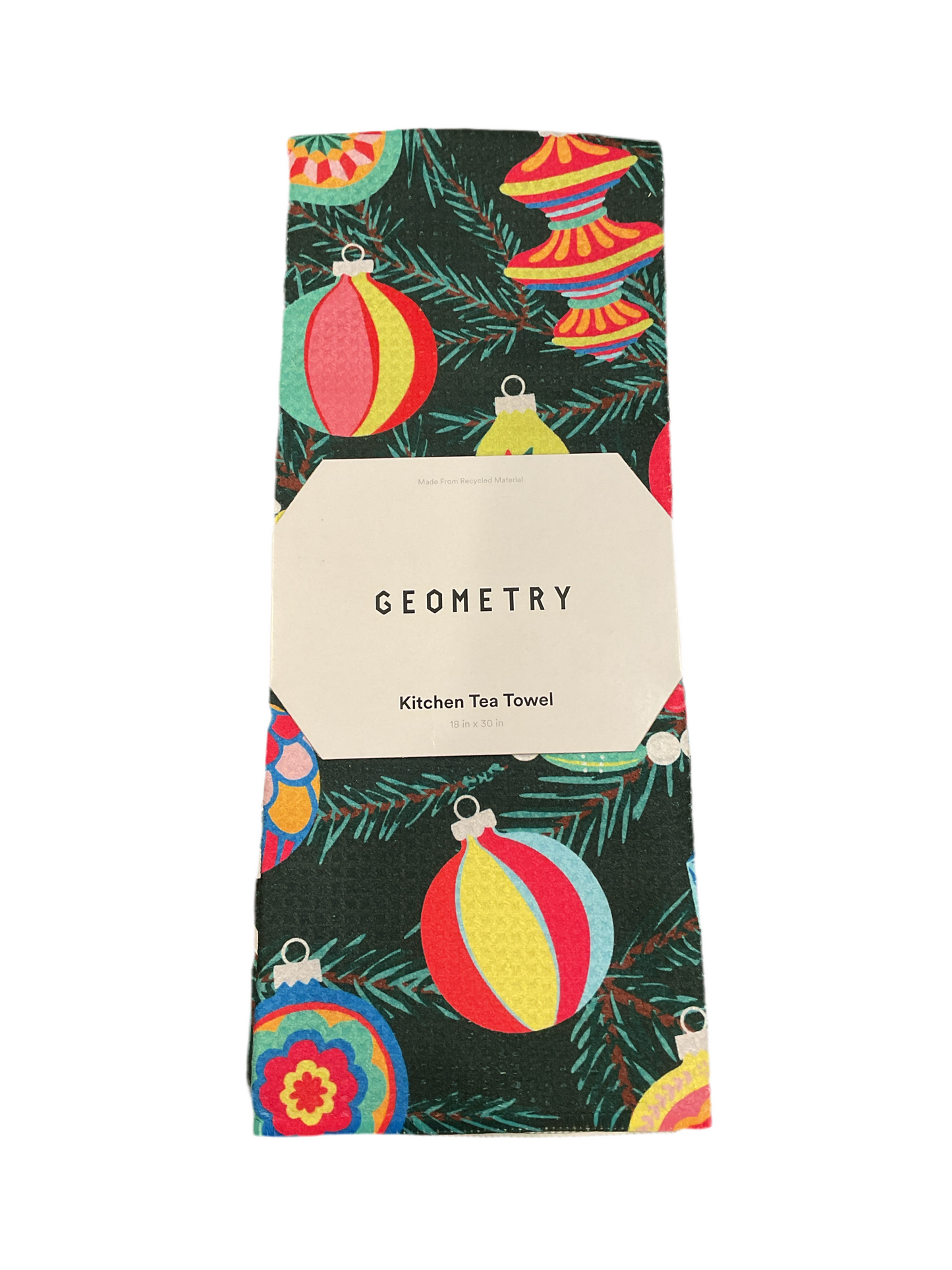 Geometry Christmas Tea Towels