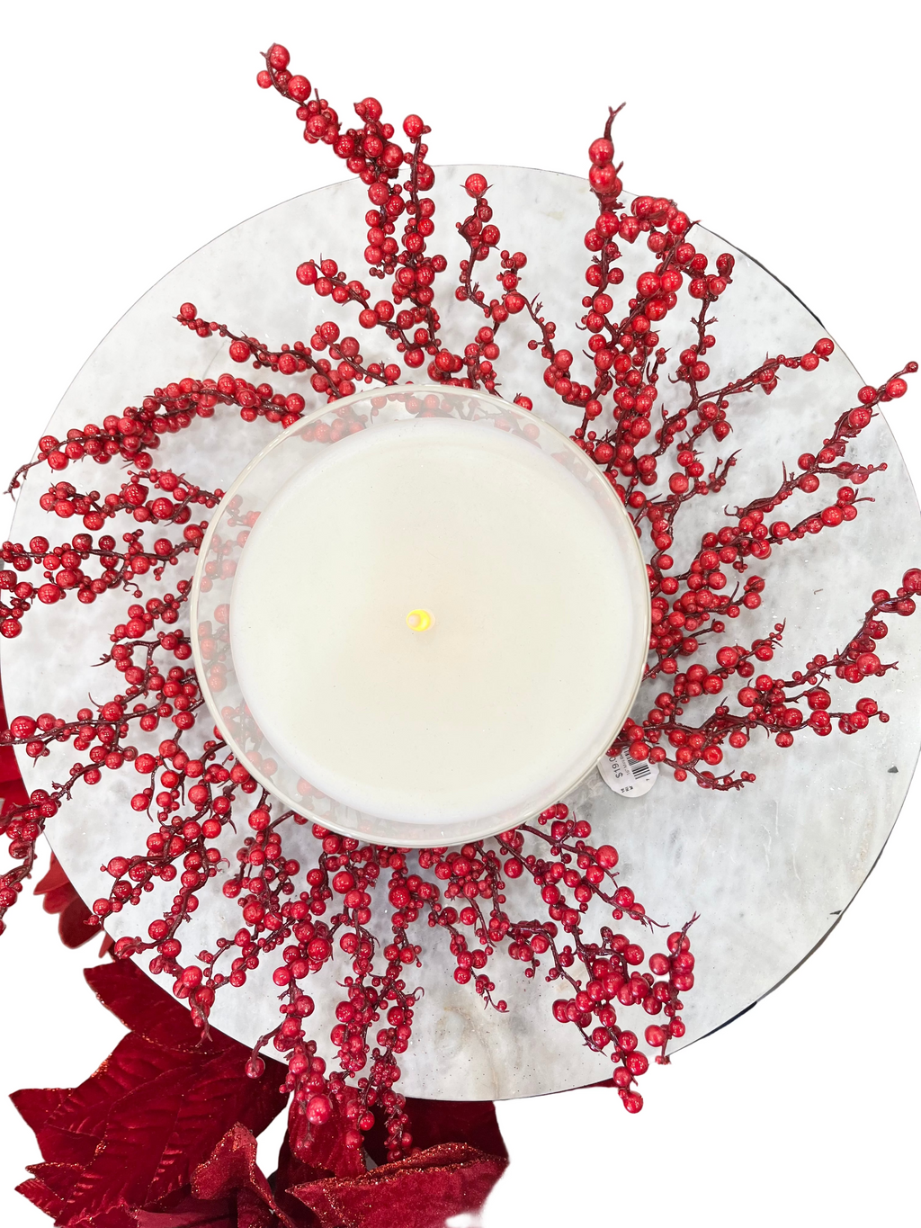 16" Mini Berry Candle Ring