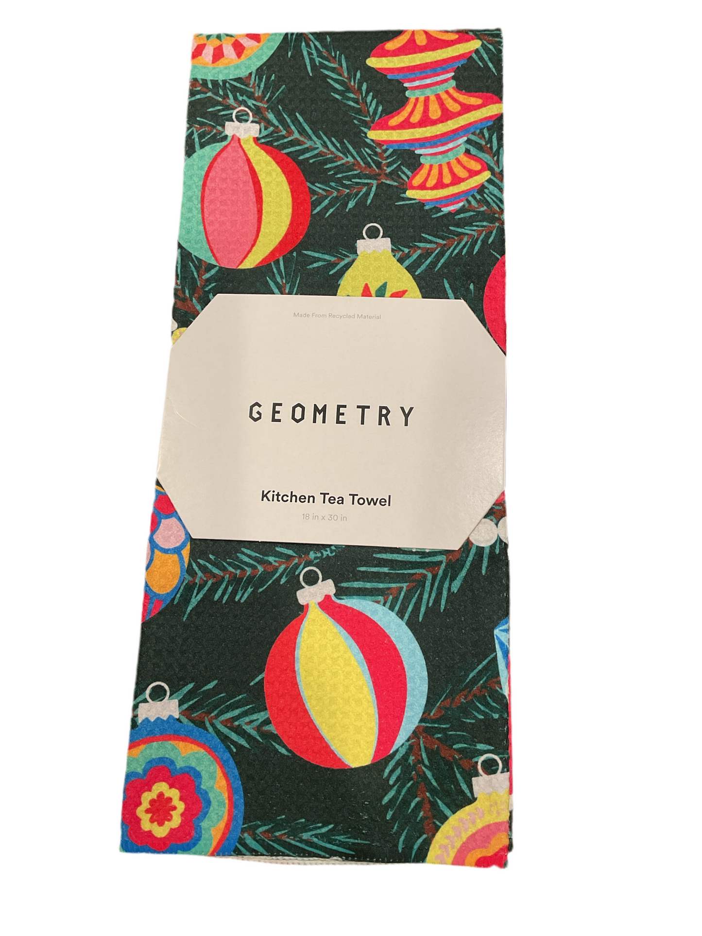 Geometry Christmas Tea Towels