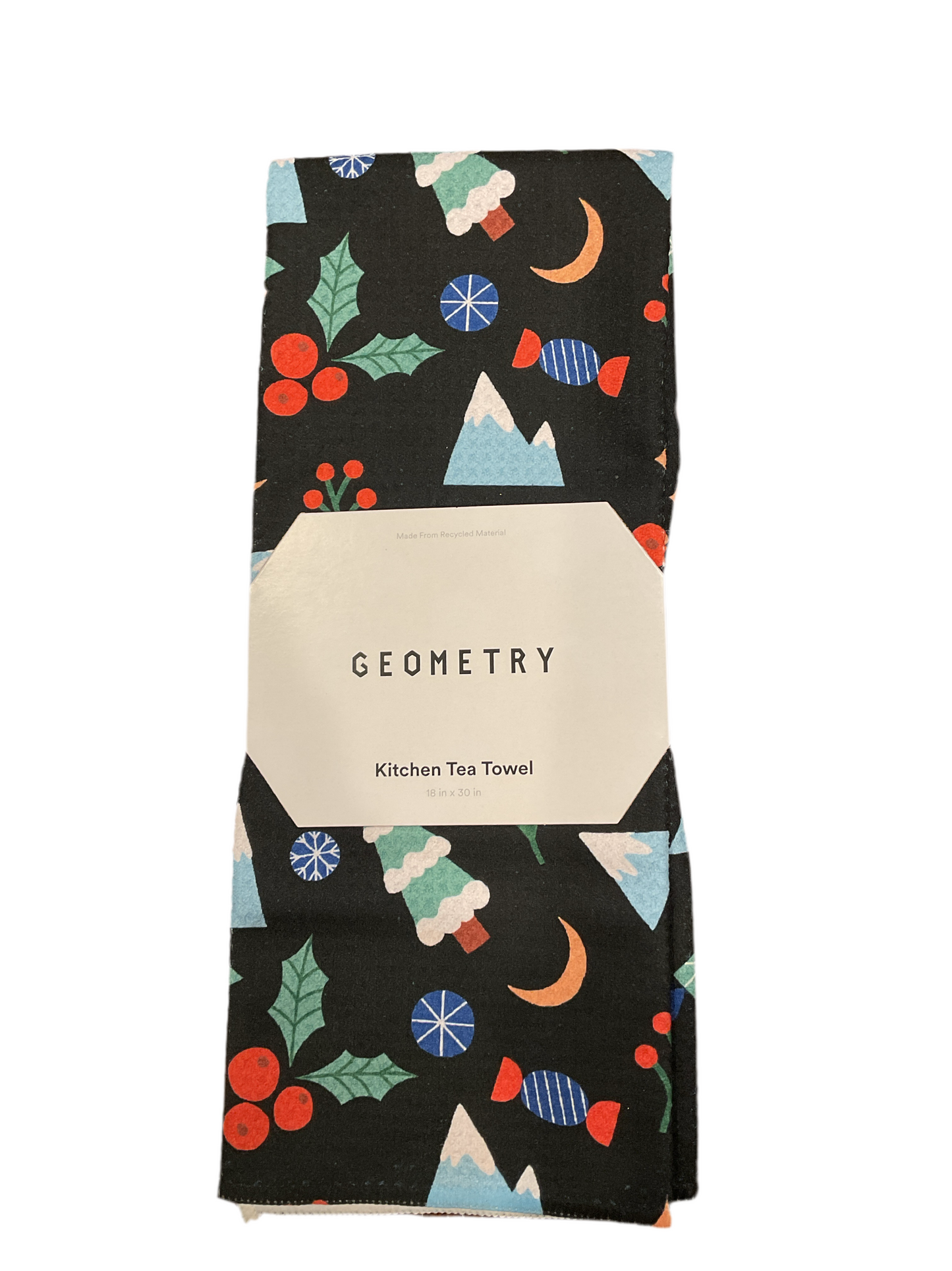 Geometry Christmas Tea Towels