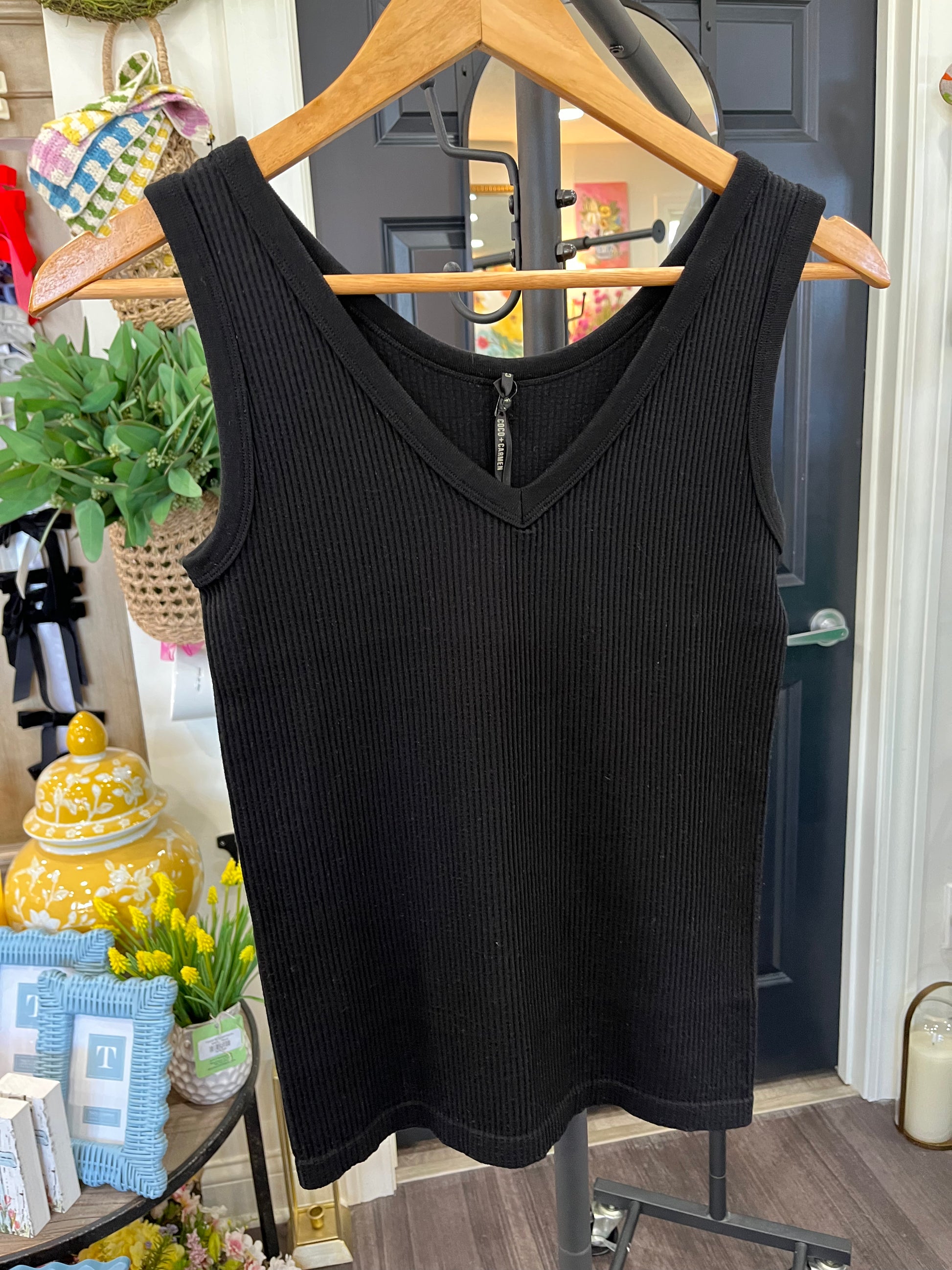 Darlene Reversible Seamless Ribbed Tank