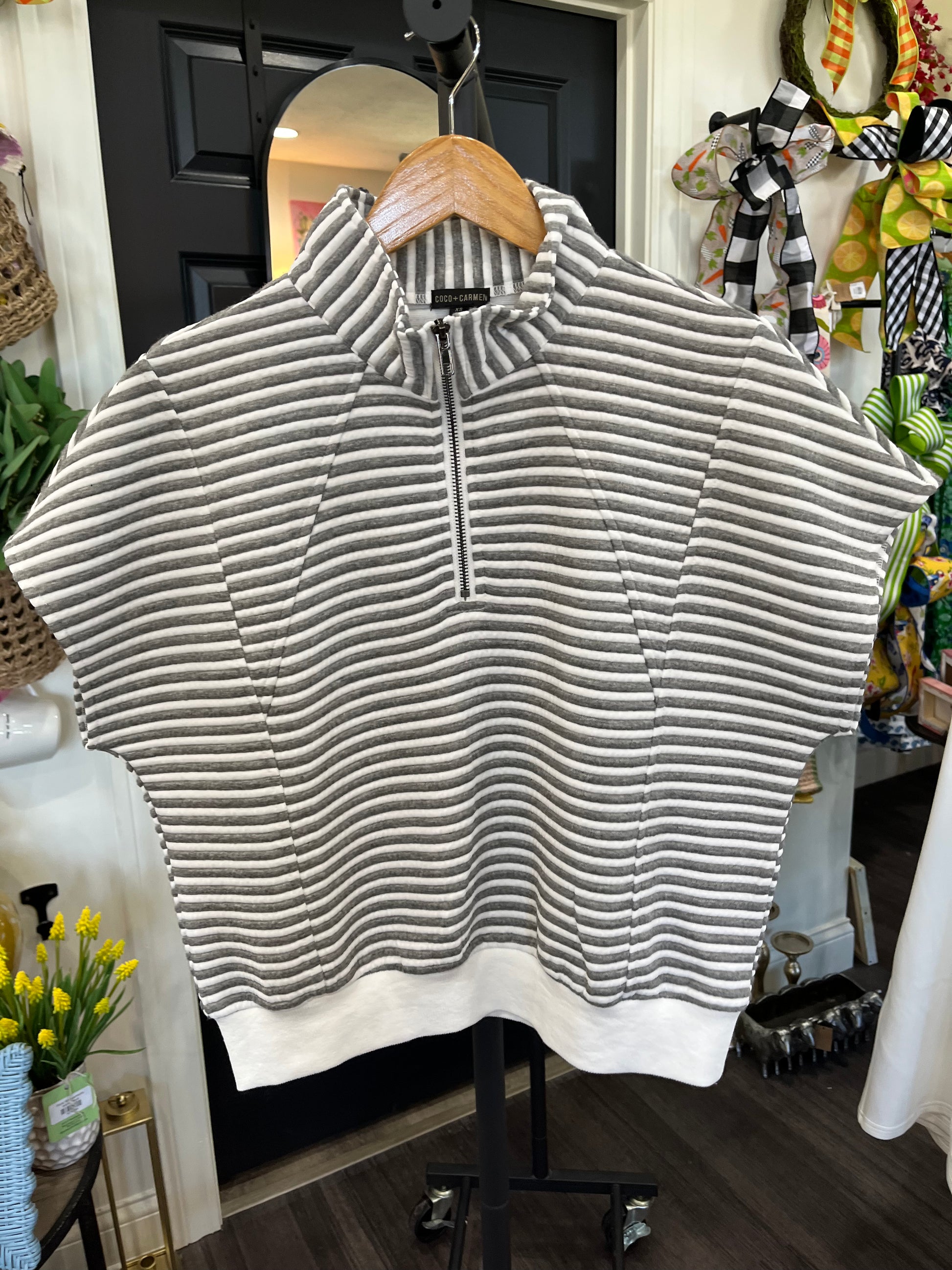 Cozymaxx Quilt Zip Top