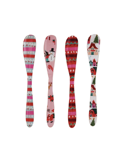 Enameled Stainless Steel Canape Knife