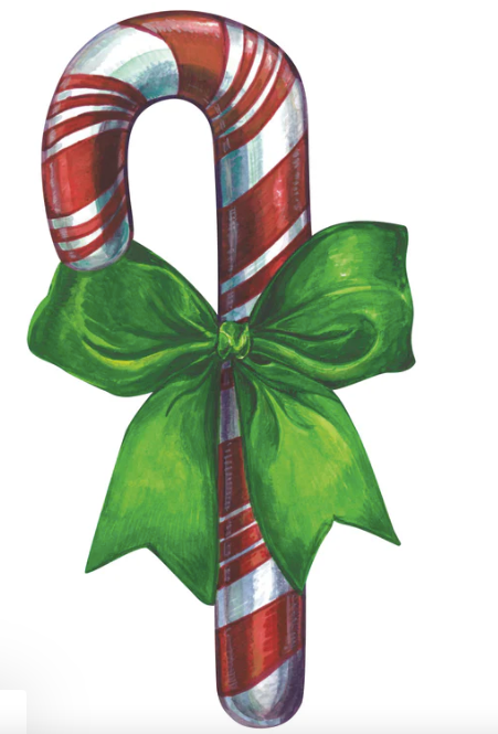 Die Cut Candy Cane Placemat