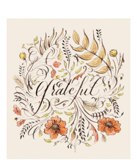 Grateful Napkin