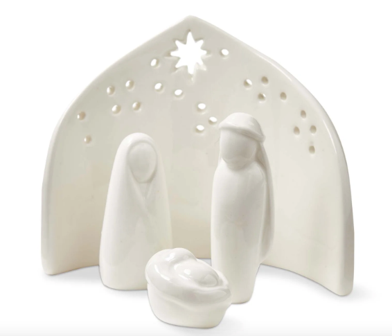 Ceramic Nativity Scene