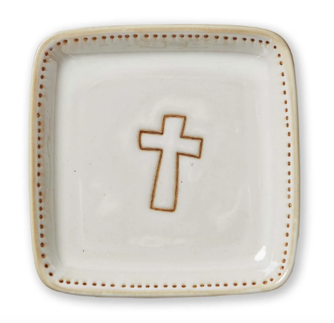 Cross Trinket Dish