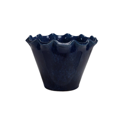 Stoneware Planter with Drainage Hole