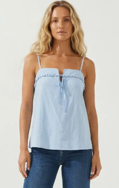 Knitting Detail Tank Top