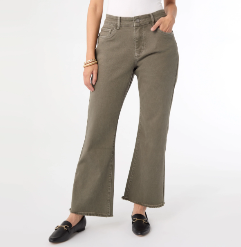 Genesis Baby Bootcut with Frayed Ankle Bottom