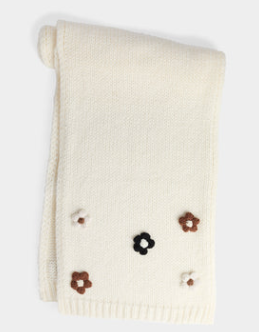 Flower Embellished Winter Wear