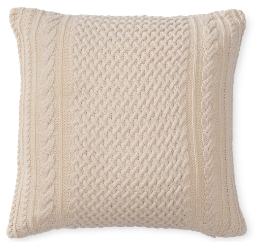 Cable Knit Pillow