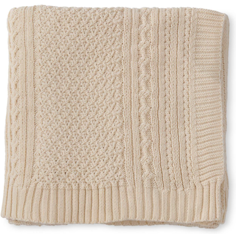 Cable Knit Throw