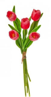 14" PU Spring Tulip Bundle