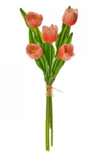 14" PU Spring Tulip Bundle