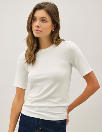 Ultra Soft Basic Short Sleeve Top