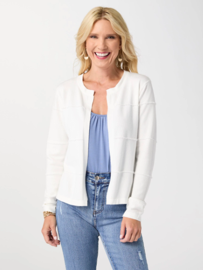 Lightweight Heavenly-Luxe Short Open Cardigan