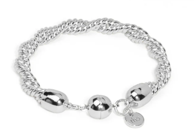 Braided Twisted Links Bracelet