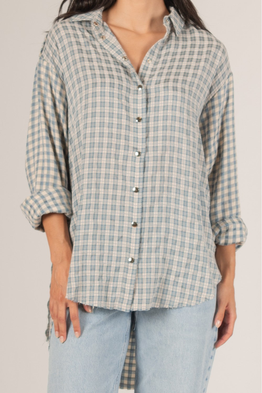 Plaid Button Up Shirt