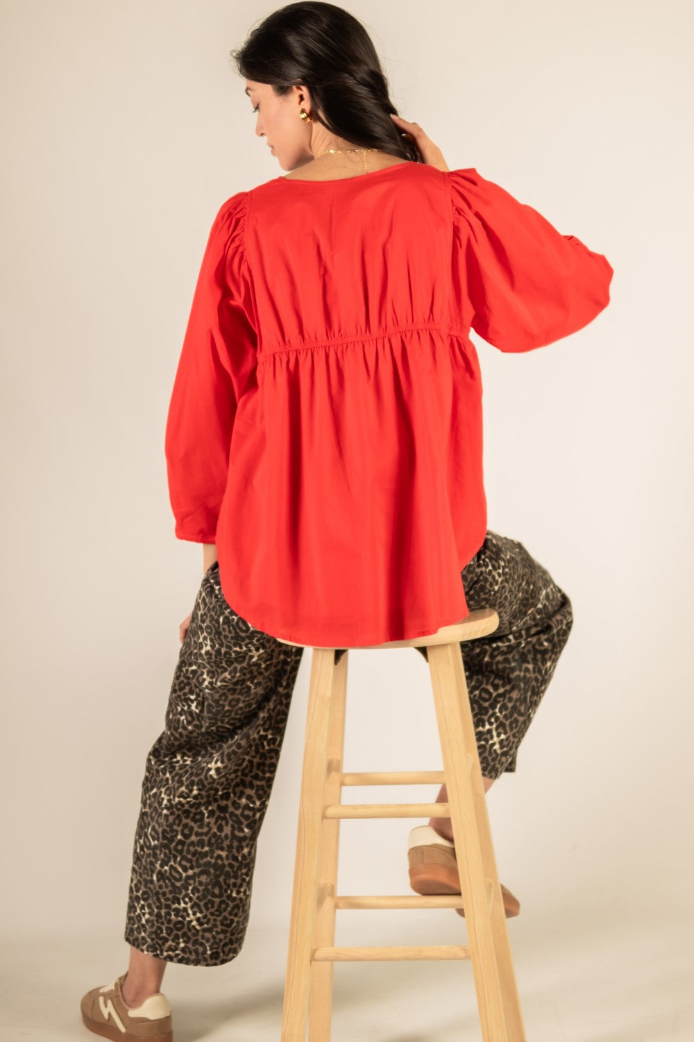 V Neck Blouse
