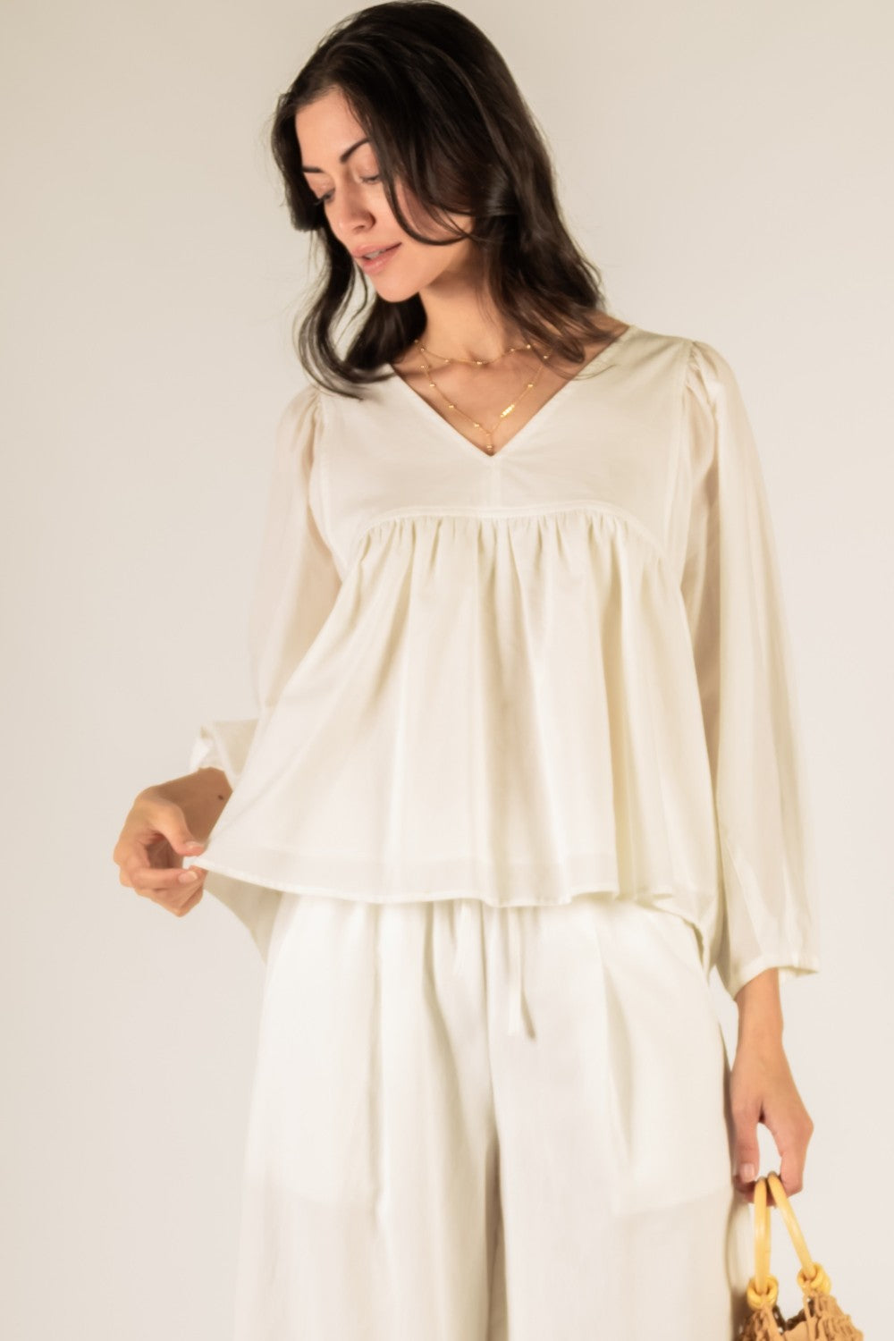 V Neck Blouse