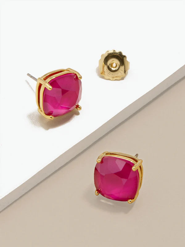 Luna Crystal Stud Earrings